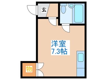 間取図 コーポライフ二十四軒Ｎ