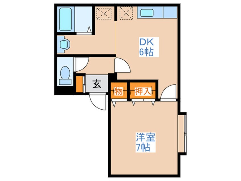 間取図 サニーパークサイド