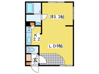 間取図 M-STAGE北９条