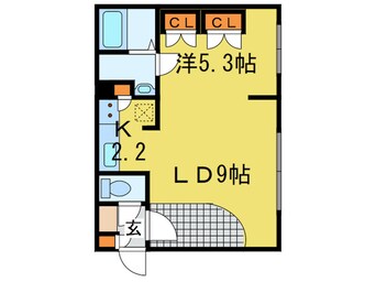 間取図 M-STAGE北９条