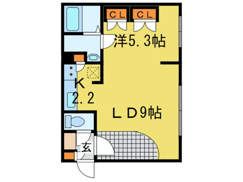 間取図 M-STAGE北９条