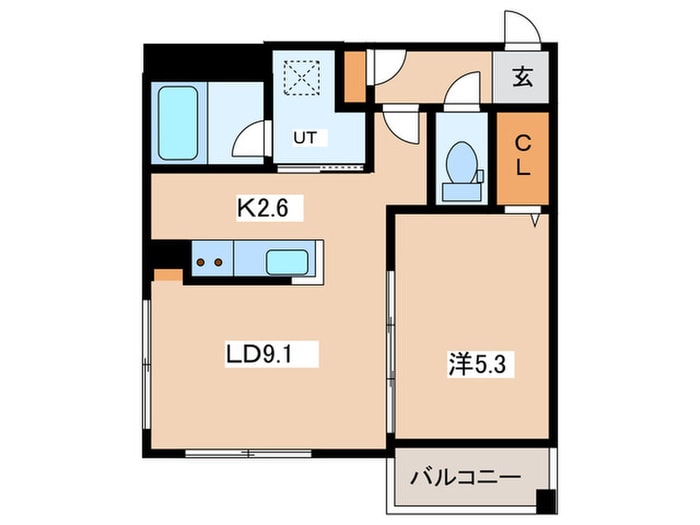 間取り図 SHELL　PIAA　N15