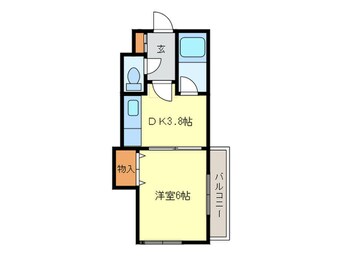 間取図 オパス宮の森