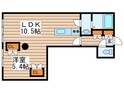 リベルタ福住の間取図