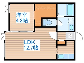 間取図 エクセレンス中島公園