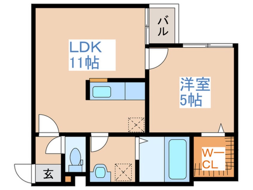 間取図 ルチェルナ中の島