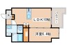 オルムドグランメ－ル大通 1LDKの間取り