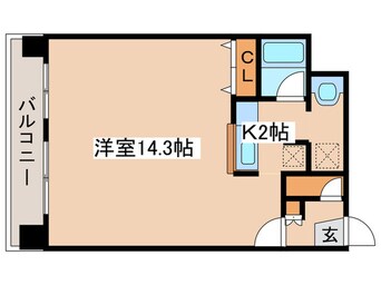 間取図 エッジウォ－タ－テラス
