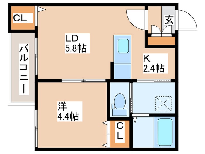 間取り図 GranMode山鼻