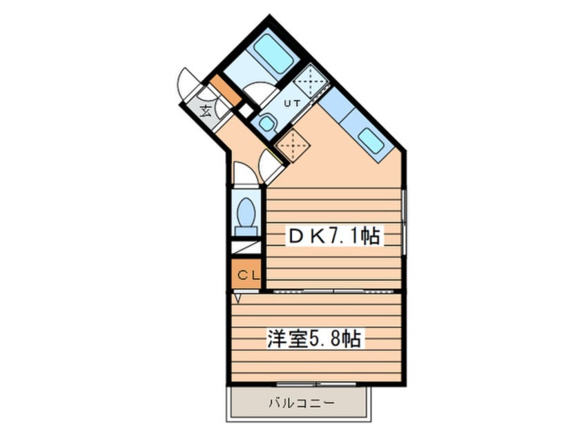 間取図 マ－プル月寒