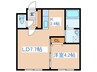 BELL　WALK 3 1LDKの間取り