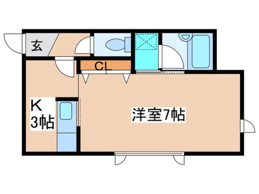 間取図 ルクリア４７