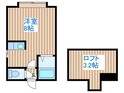 サクシ－ド八軒の間取図