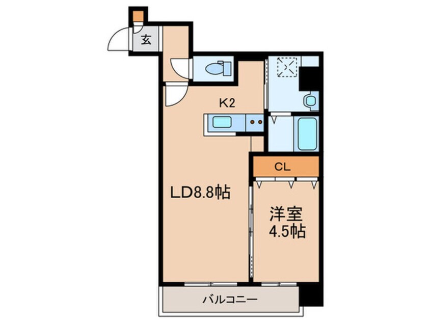 間取図 MARUKOH　MS　NO.2