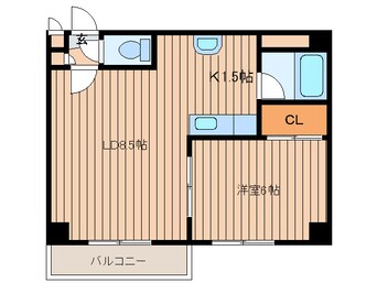 間取図 パークサイドヒサエ