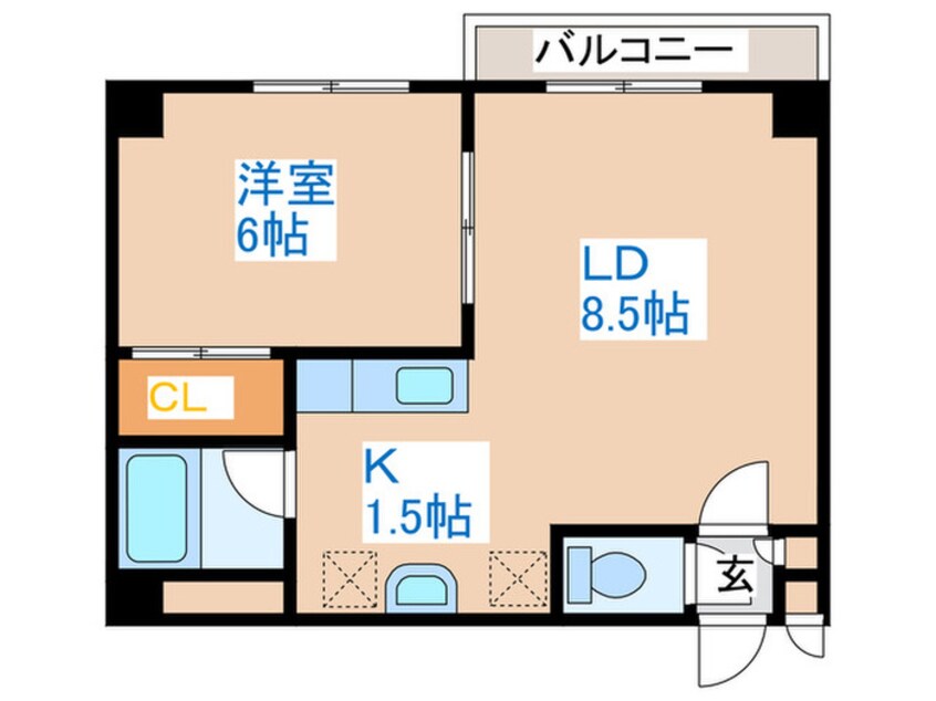 間取図 パークサイドヒサエ