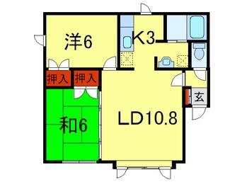 間取図 ツインコ－ポα