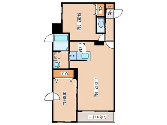 間取図 ニュ－コンフォ－ト澄川