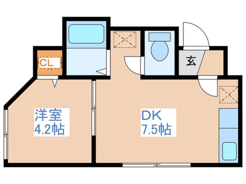 間取図 クリフ澄川