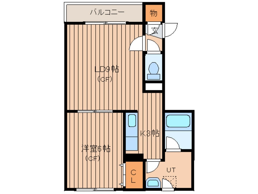 間取図 カントリ－アべニュ－