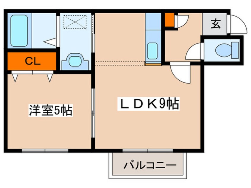 間取図 フェリーク