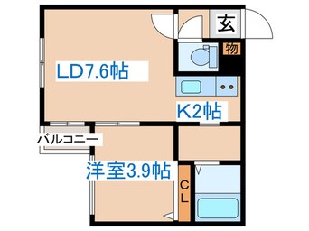 間取図 アーバン新札幌駅前