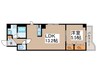 レスト５・２ 1LDKの間取り