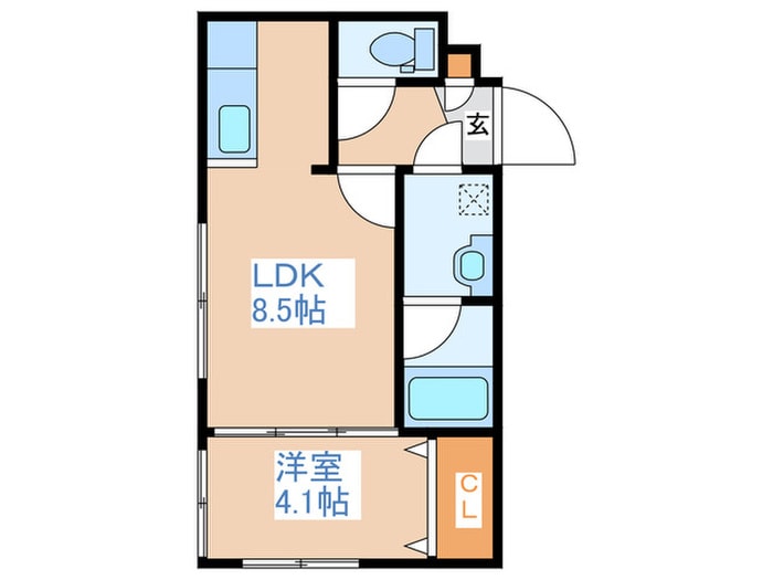 間取り図 Urban Park平岸