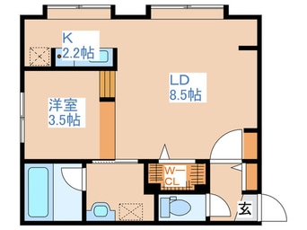 間取図 カノア