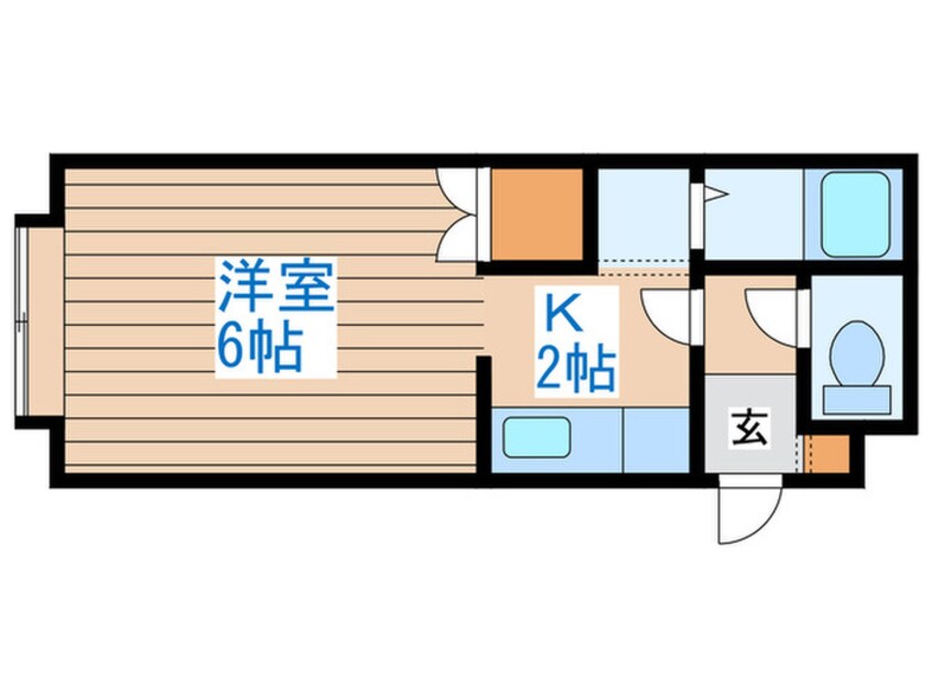 間取図 ドミ－ル発寒