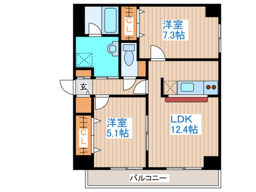 間取図 三雄マンション