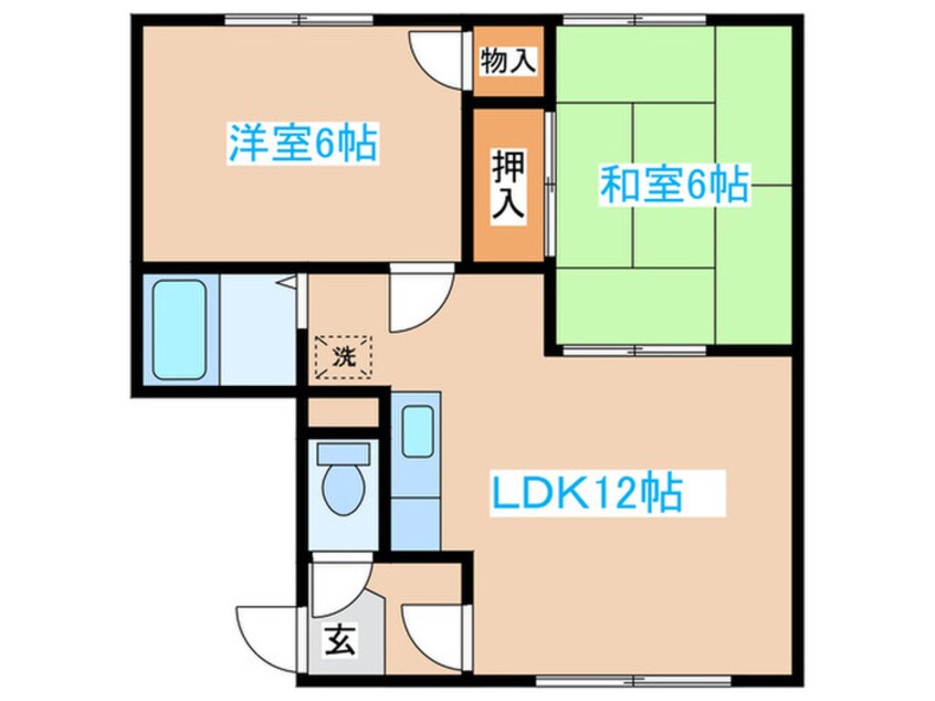 間取図 熊谷ハイム