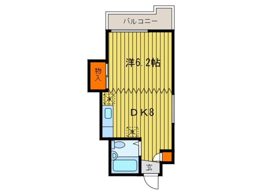 間取図 キャピタルクラ－ク