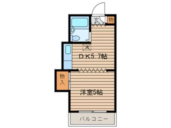 間取図 キャピタルクラ－ク