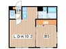 ＧＩＳＥＬＥ南７条 1LDKの間取り