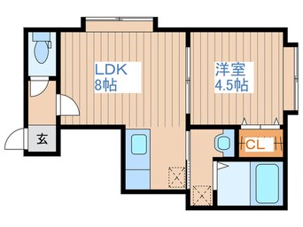 間取図 シティハイム澄川