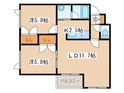 Ｎ－３弐番館の間取図