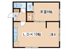 発寒３条３丁目テラスハウス 2LDKの間取り