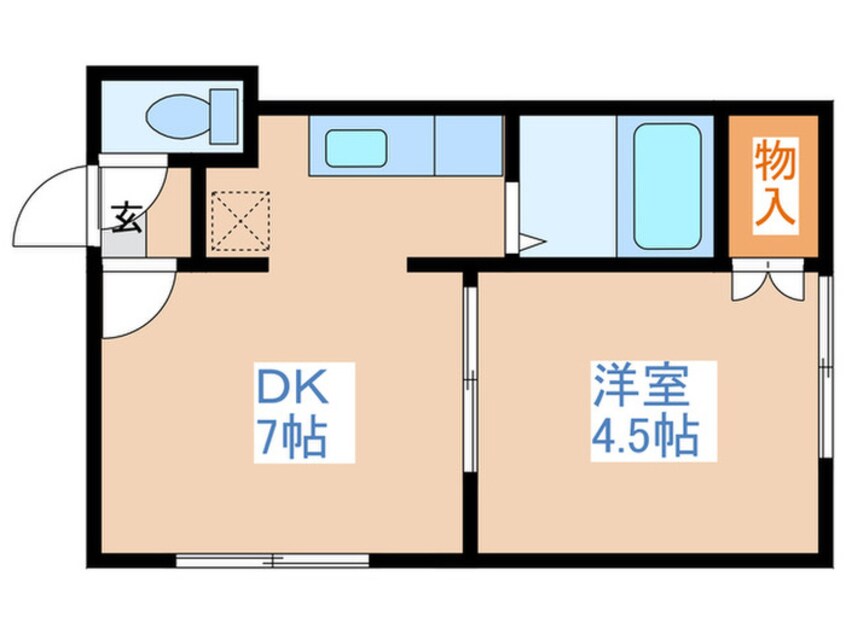 間取図 サウスウイング