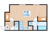Ferien 1Kの間取り