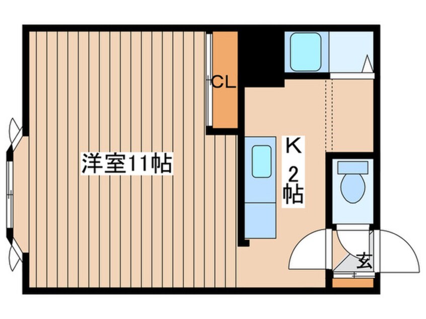 間取図 ペニーレーン５１５