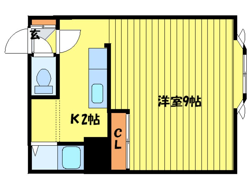 間取図 ペニーレーン５１５