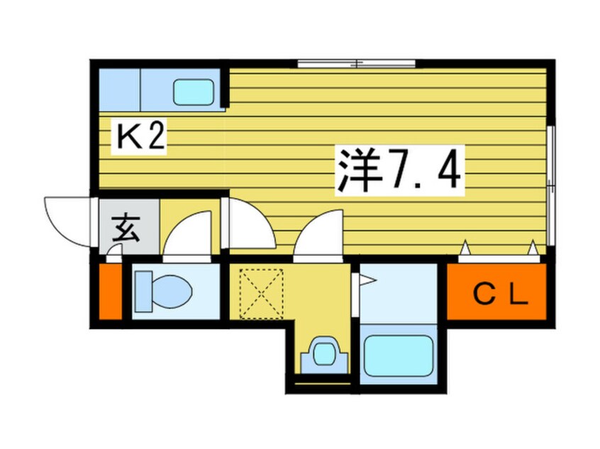 間取図 ピラ９－１１