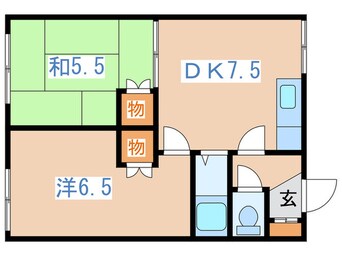 間取図 レジデンス２４