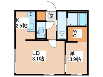 間取図 NOVA山鼻