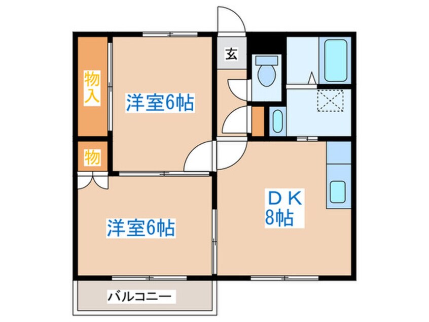 間取図 ＣＩＴＹ　ＣＯＲＥ