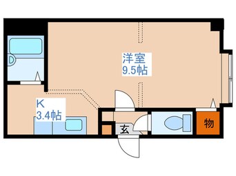 間取図 アルコン平岸３・４