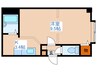 アルコン平岸３・４ 1Kの間取り