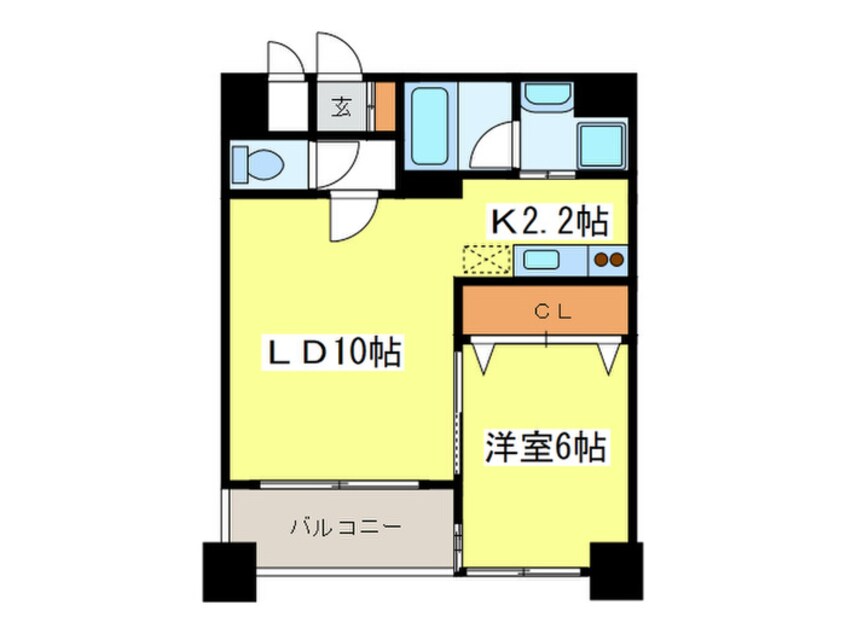 間取図 ドエル南円山