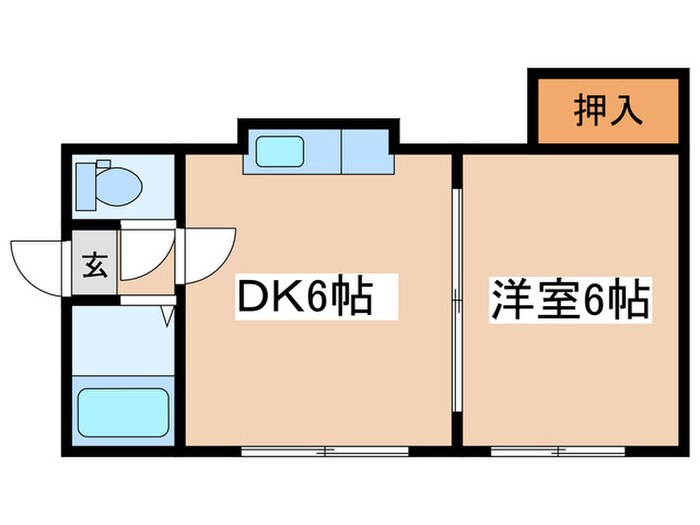 間取り図 第３晃和ハイツ